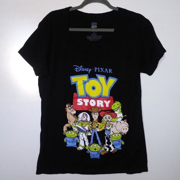DISNEY PIXAR TOY STORY 4 WOMENS T-SHIRT XL slim - Picture 3 of 7